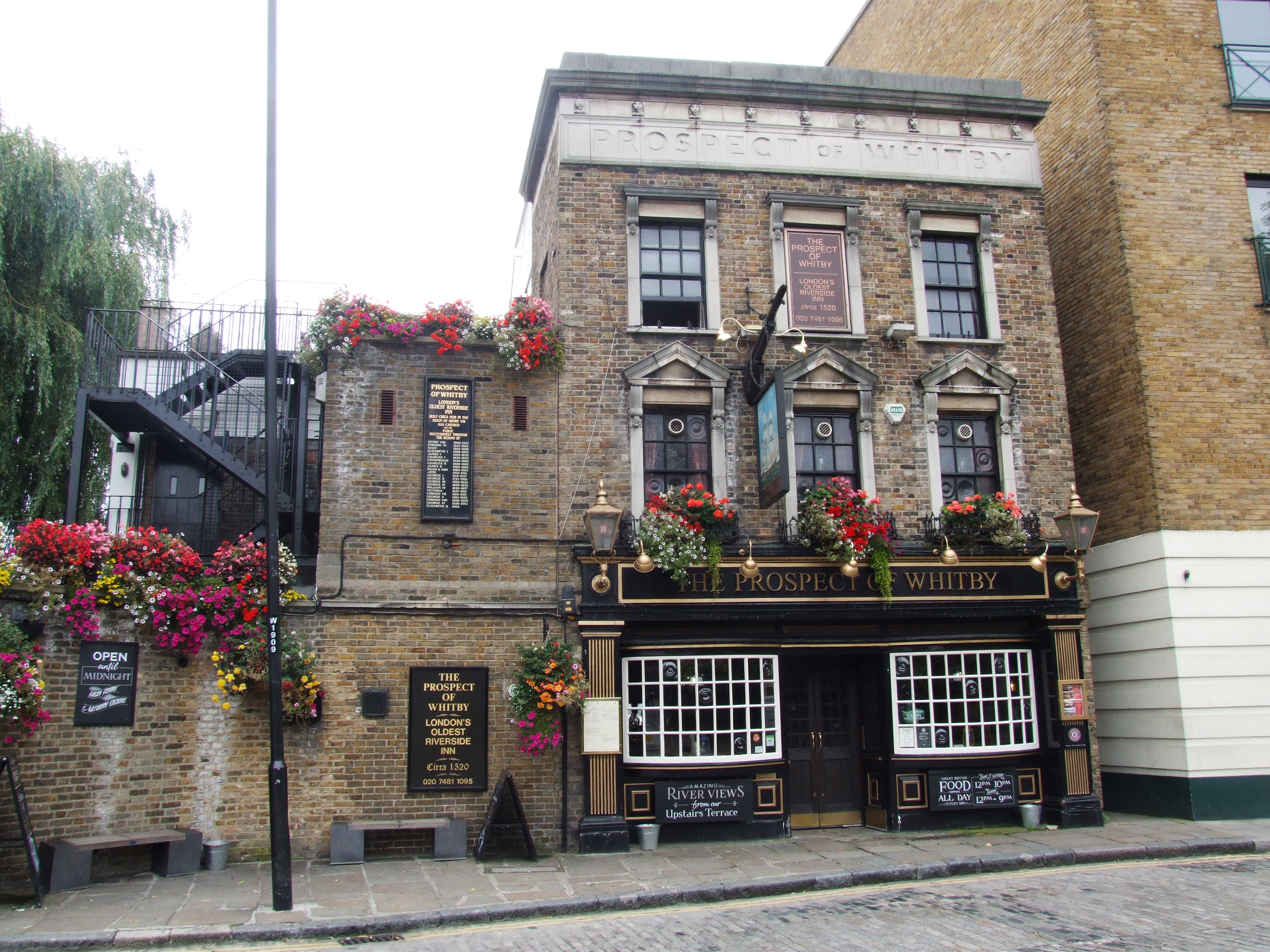 The Prospect of Whitby, Wapping, London
