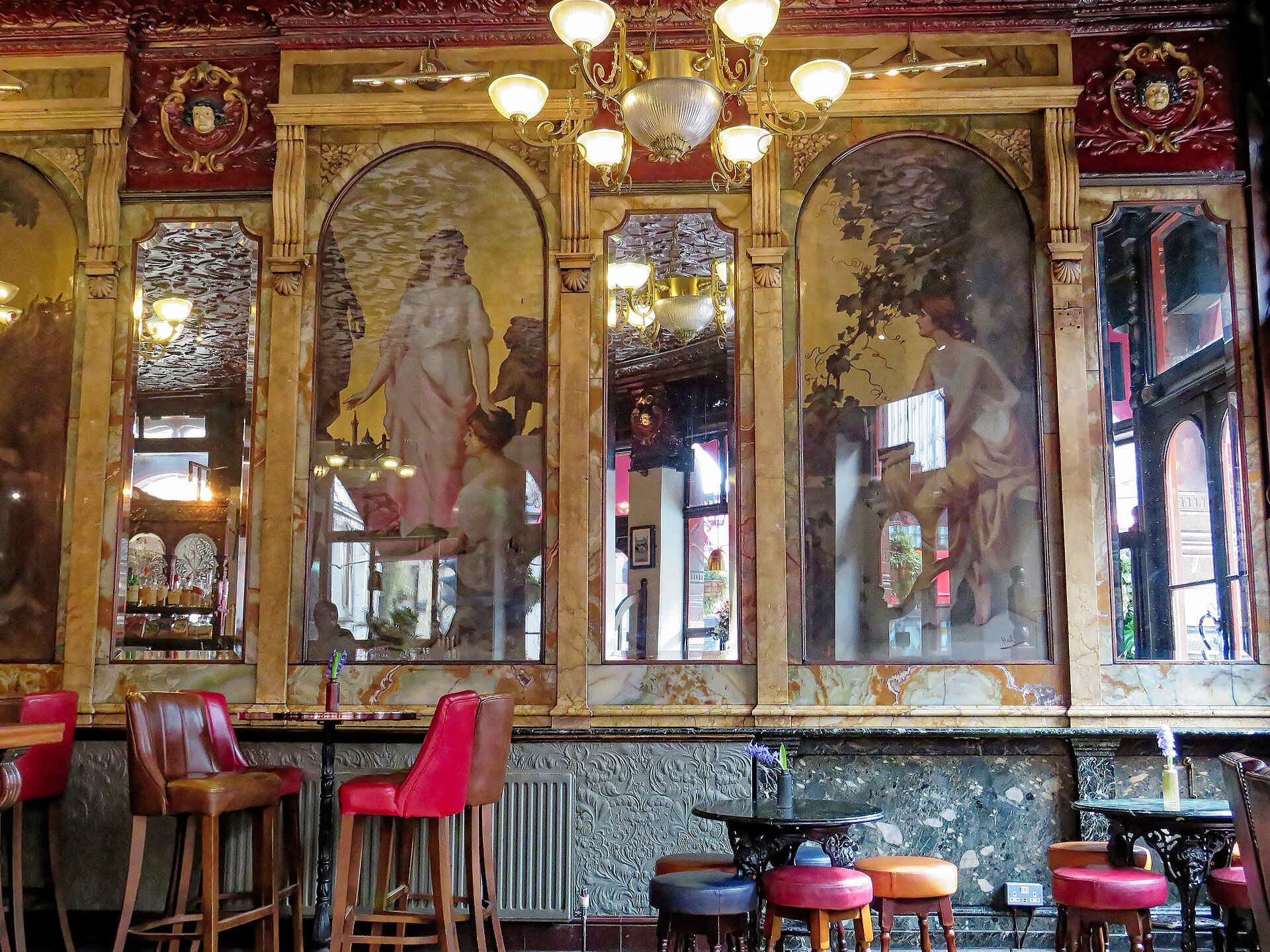 Viaduct Tavern, St Paul’s, London